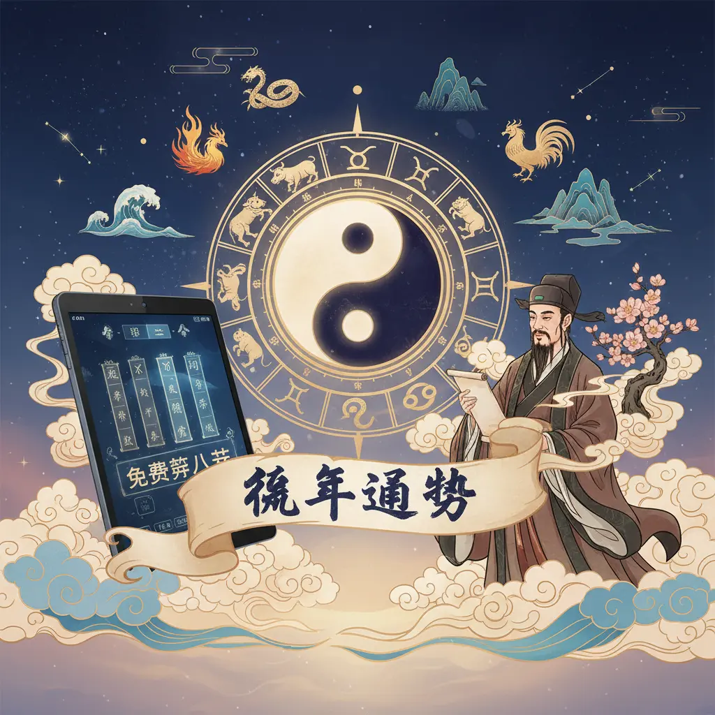 免費算八字 - 流年運勢