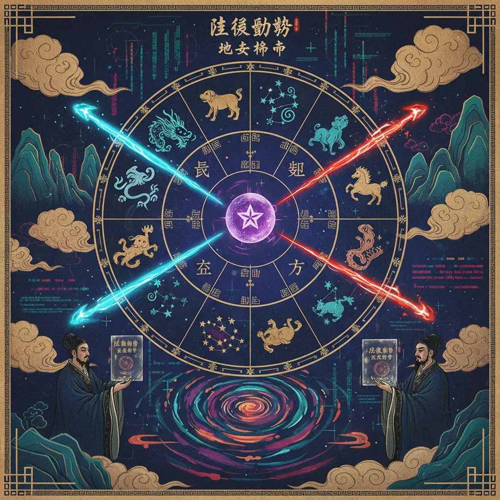 地支相沖 - 紫微鬥數