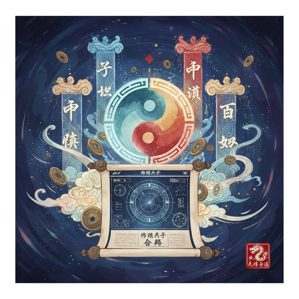 命盤八字 - 八字合盤