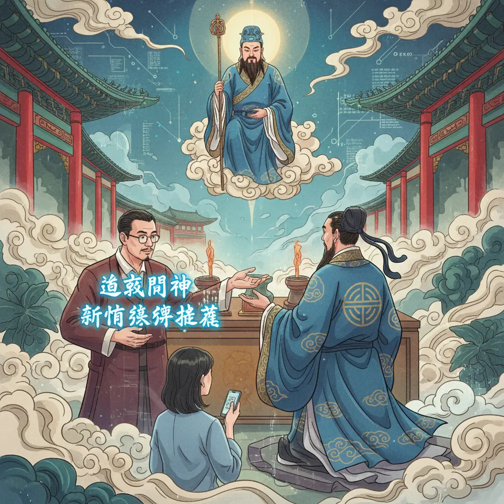 算命師傅推薦 - 道教問神
