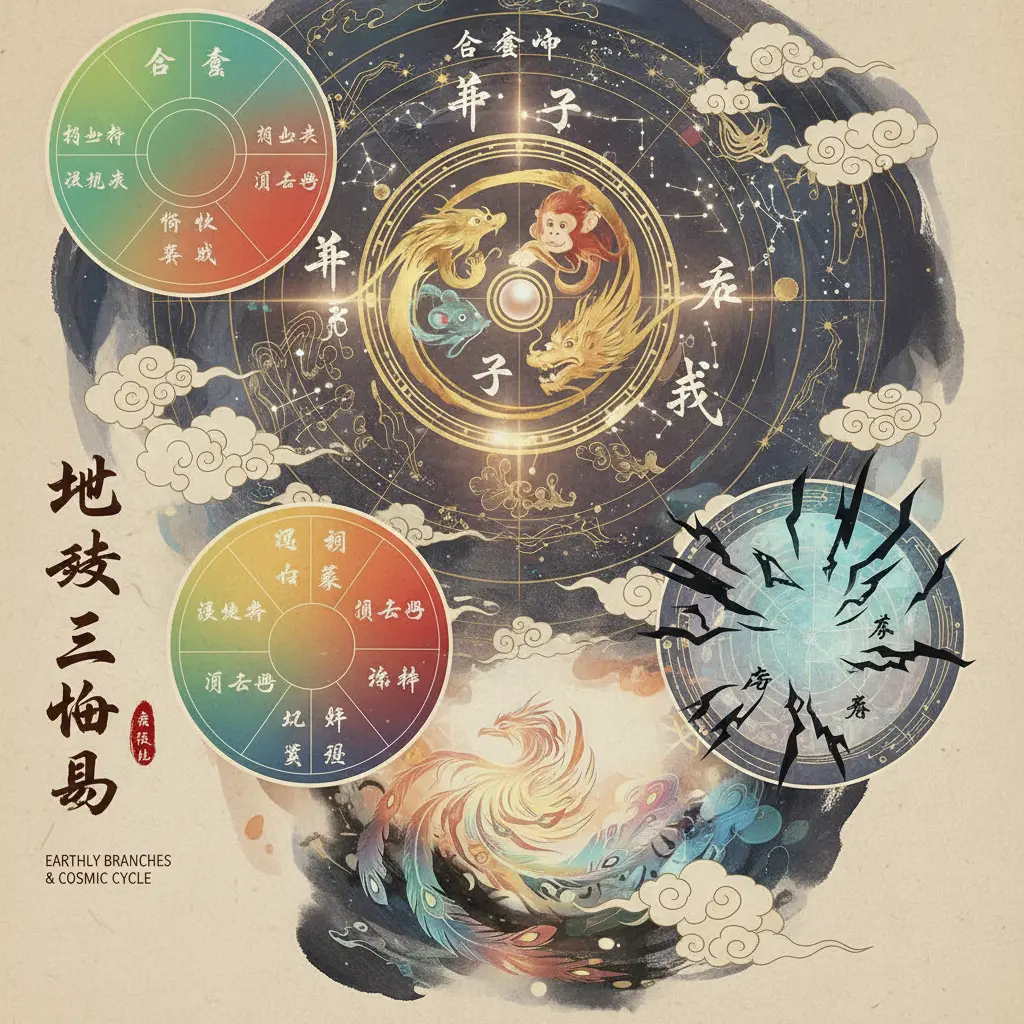 合會沖化 - 地支三合局