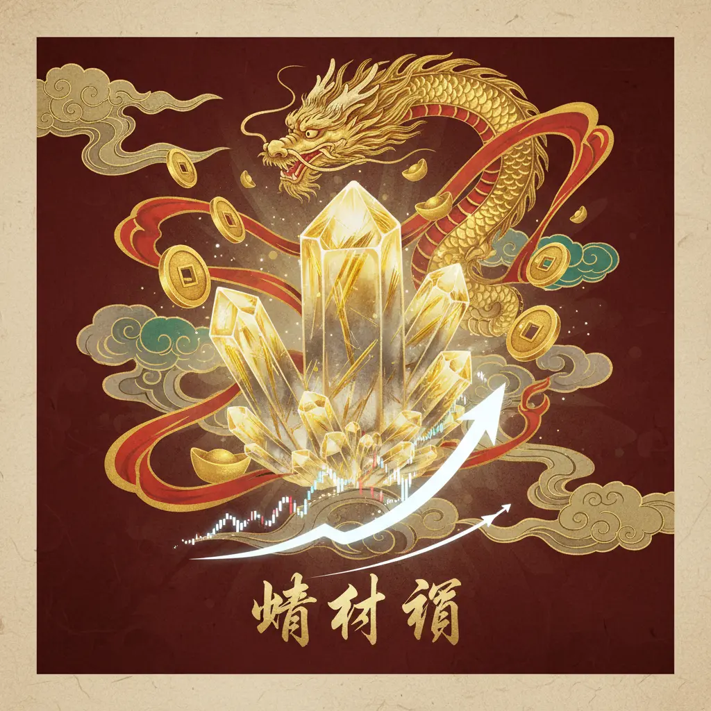 旺財運 - 金髮晶