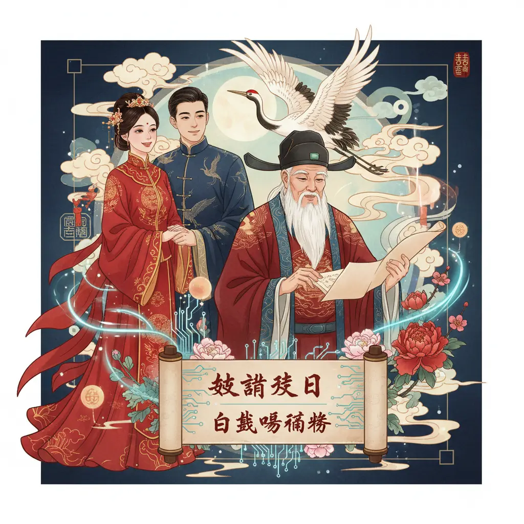 白鶴鳴 - 結婚擇日