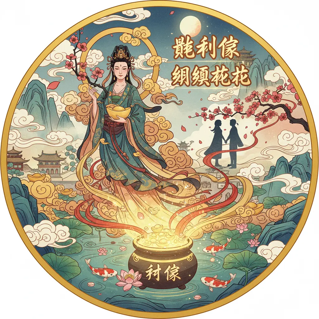 姻緣桃花 - 補財庫