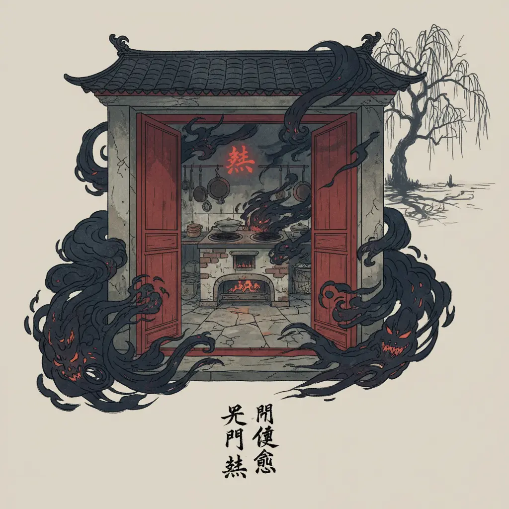 煞氣 - 開門見竈