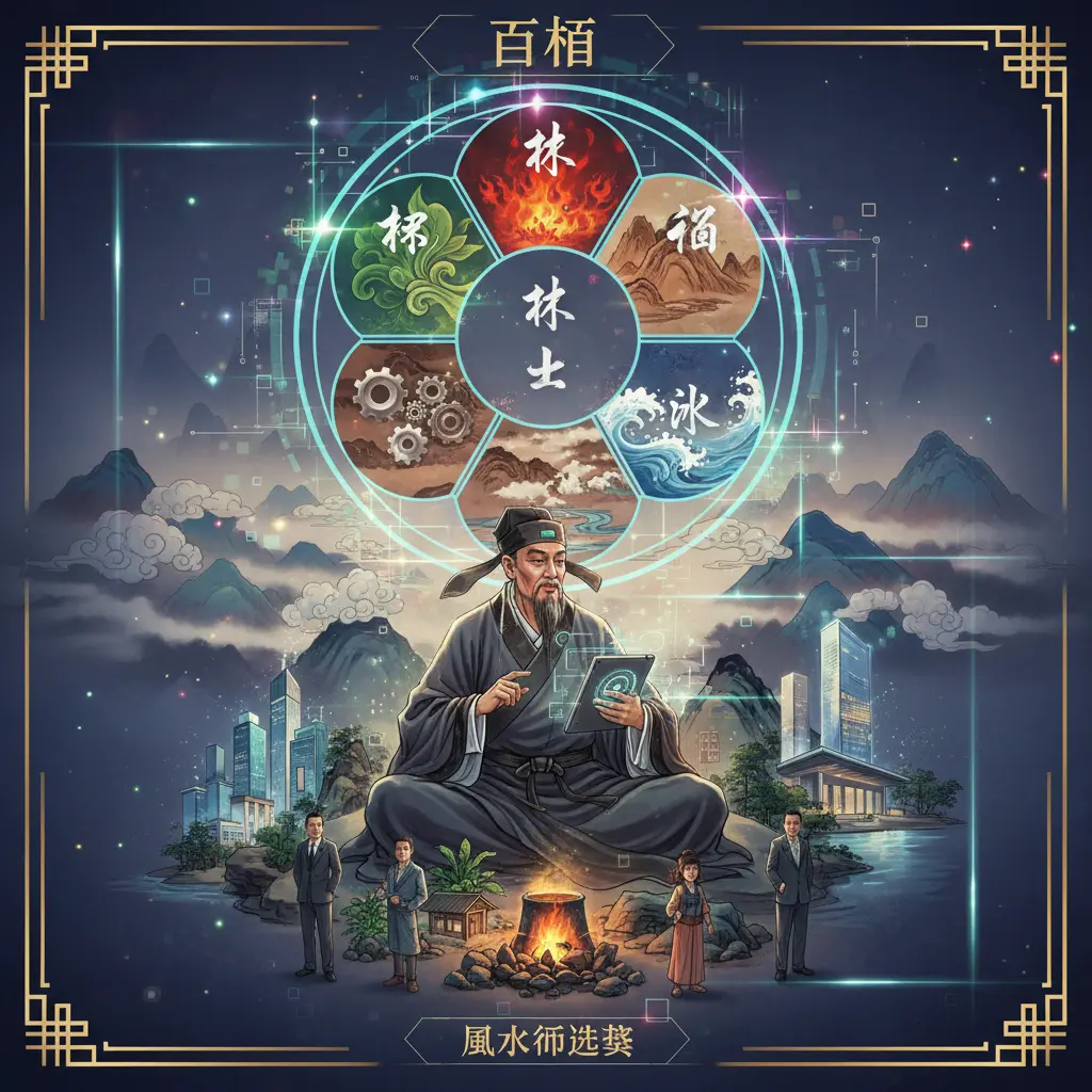 風水師選擇 - 五行