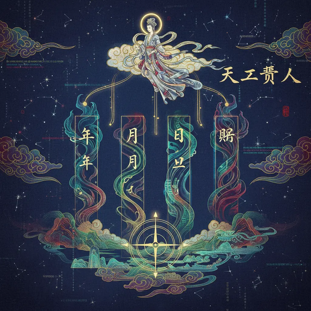 天乙貴人 - 四柱