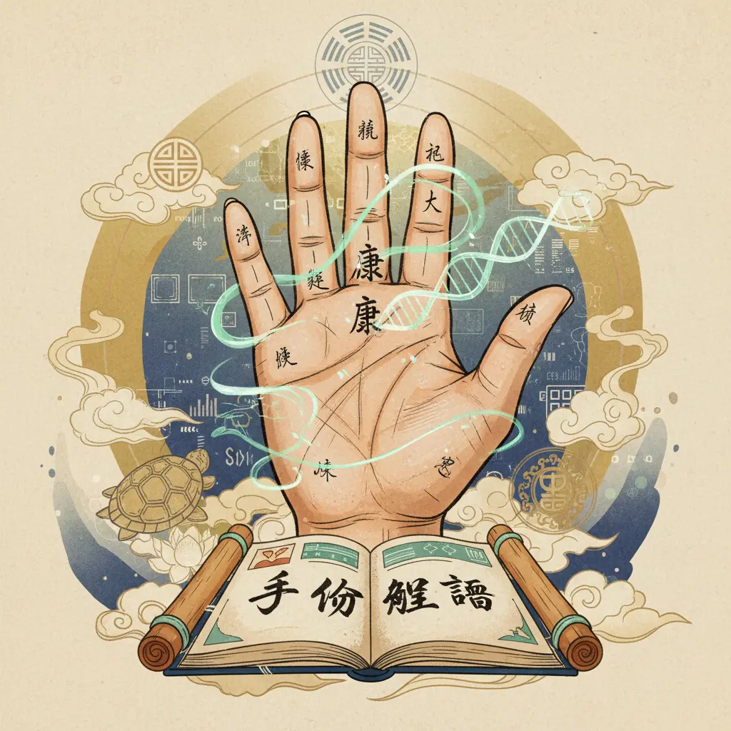 手相解讀 - 健康紋