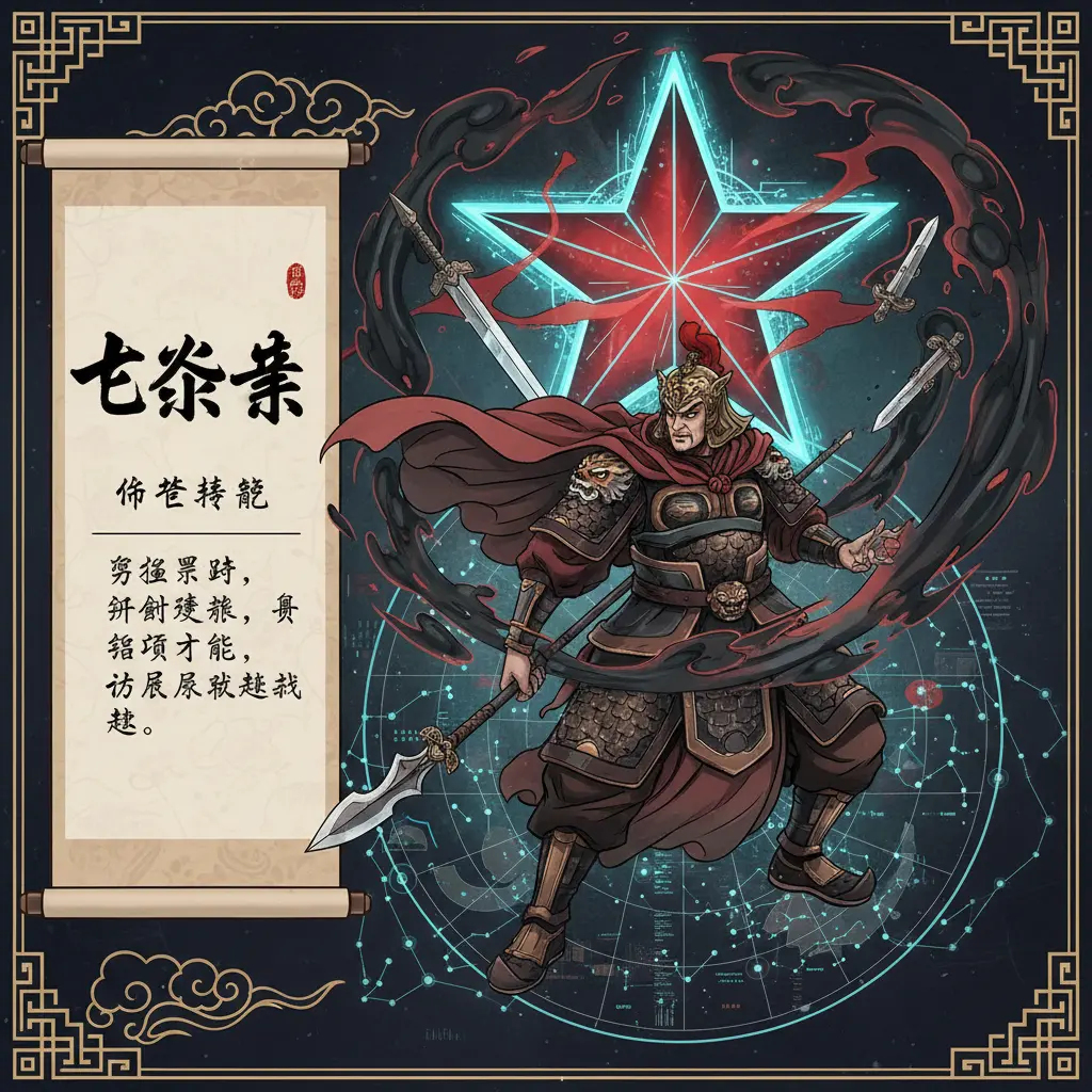 命格特徵 - 七殺星