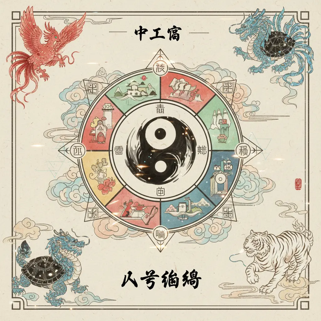 八字陰陽 - 十二宮