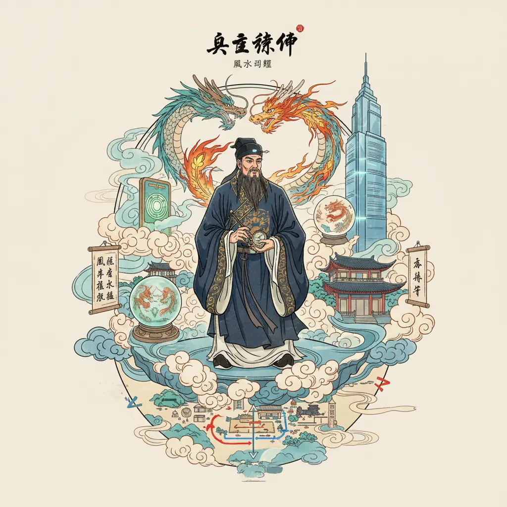 風水調整 - 匡正師傅