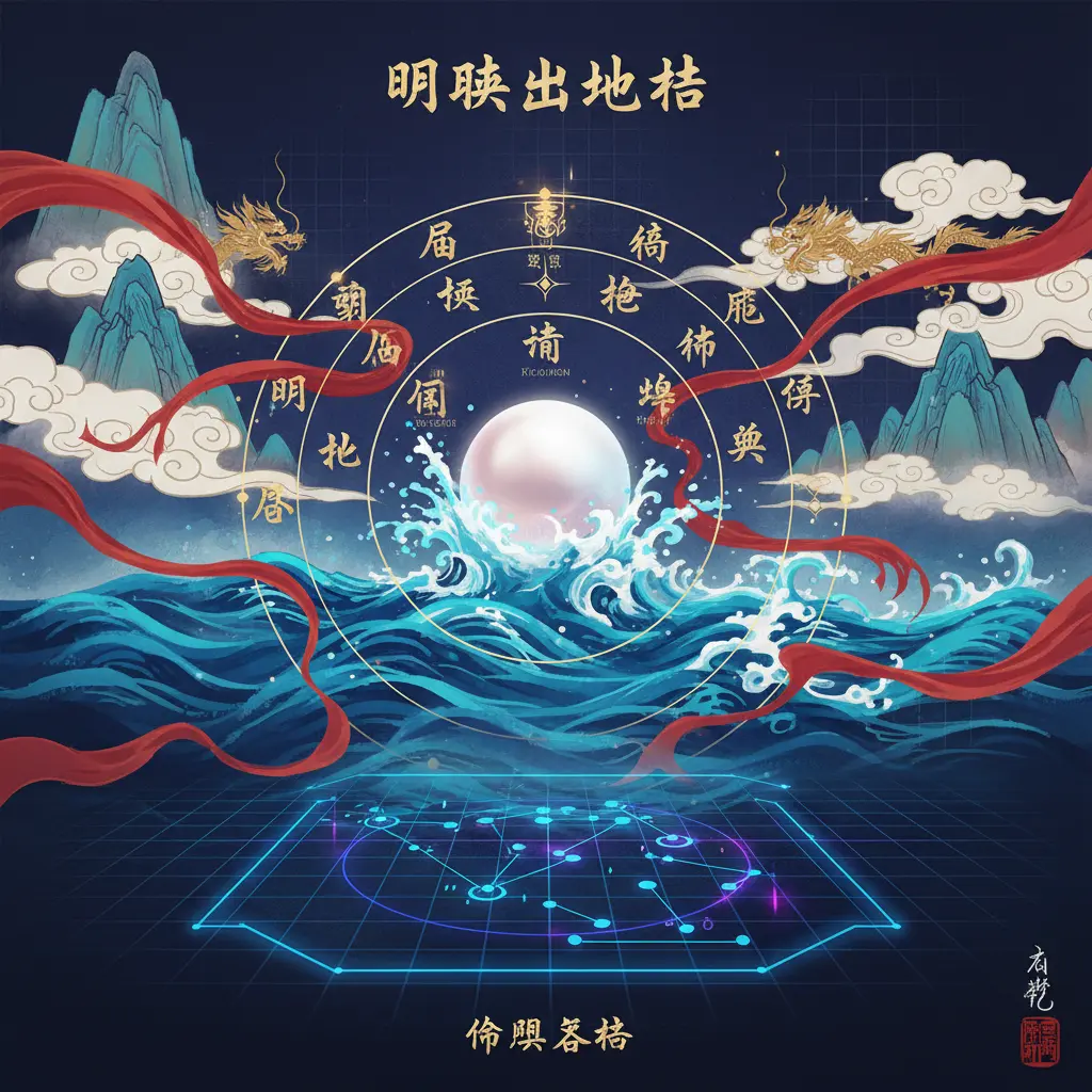 命盤格局 - 明珠出海格