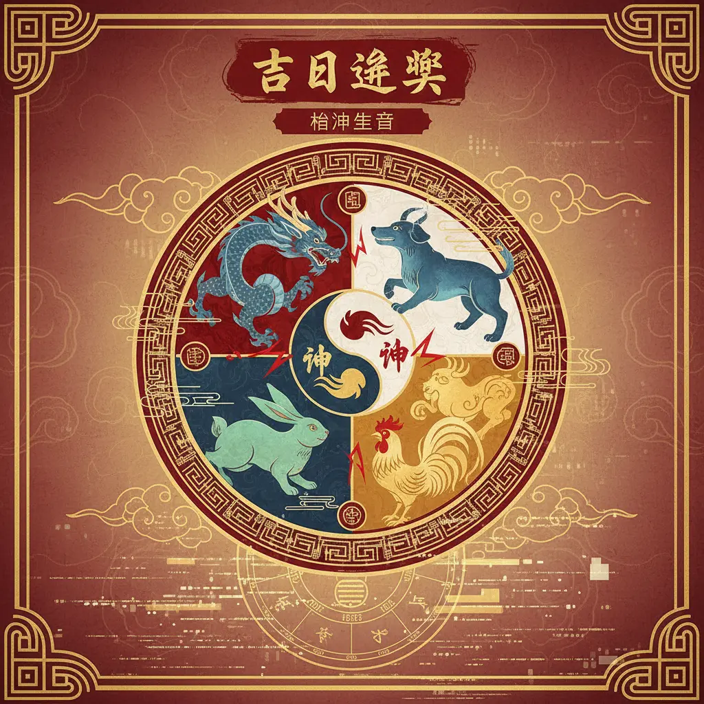 吉日選擇 - 相沖生肖