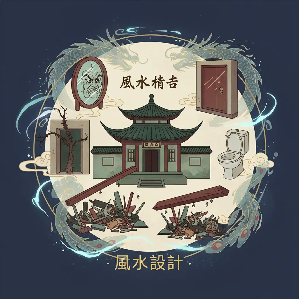 風水設計 - 風水禁忌