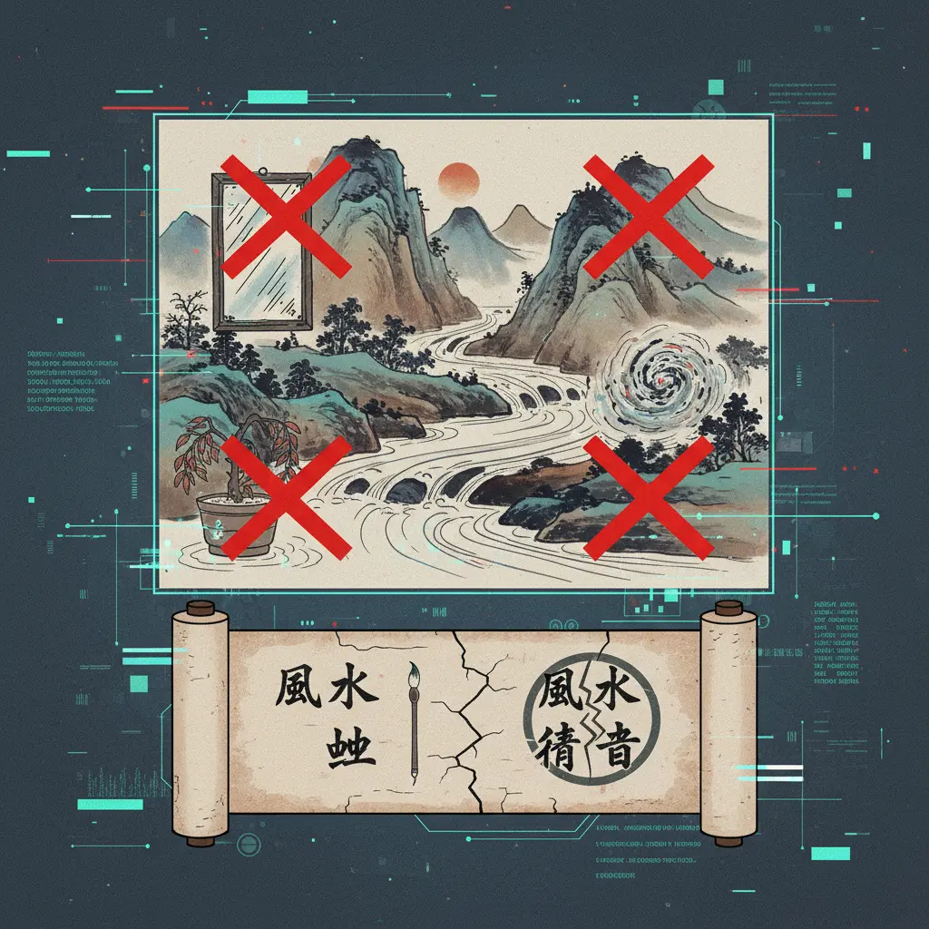 風水禁忌 - 風水畫