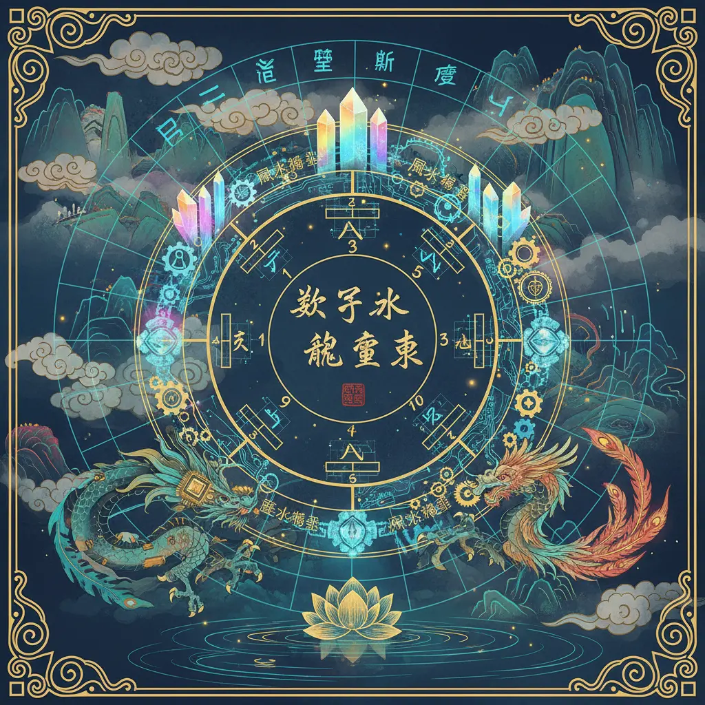 風水能量 - 數字風水能量表