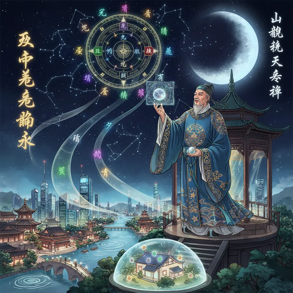 上觀天星師傅 - 玄空飛星風水