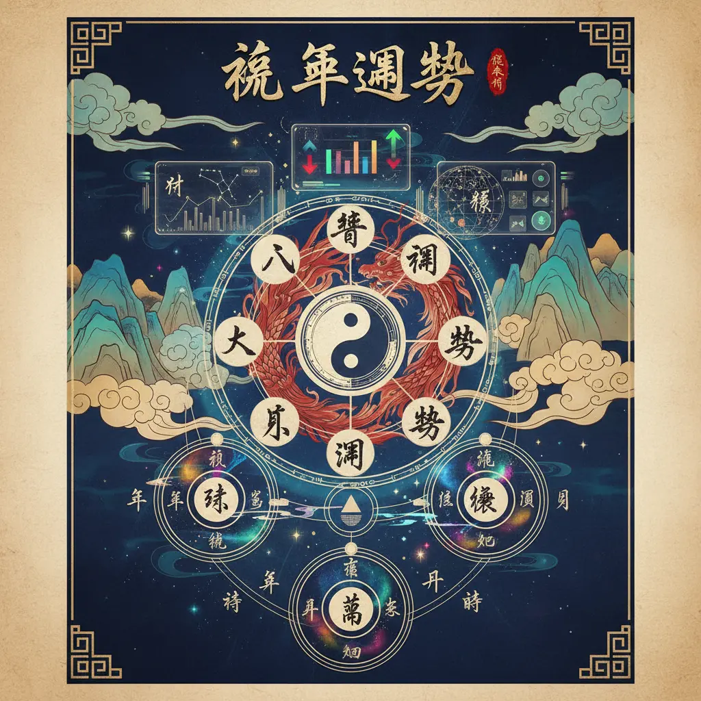 八字流年運勢 - 流年運勢