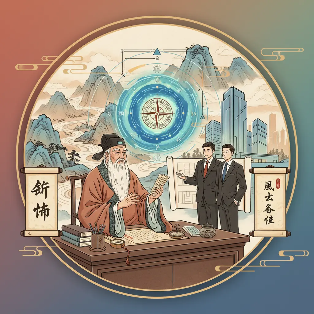 風水案例 - 算命