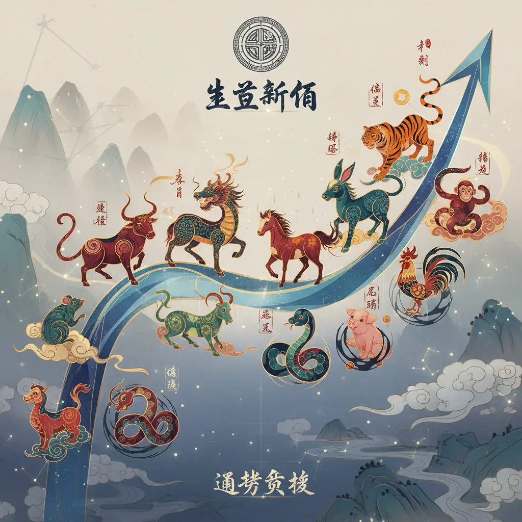 運勢曲線 - 生肖算命