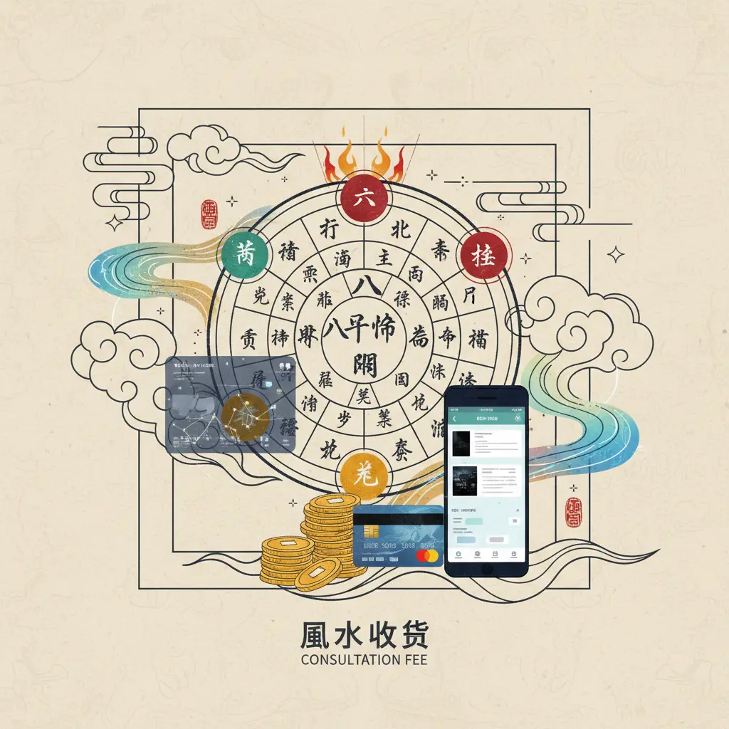 風水收費 - 八字命盤