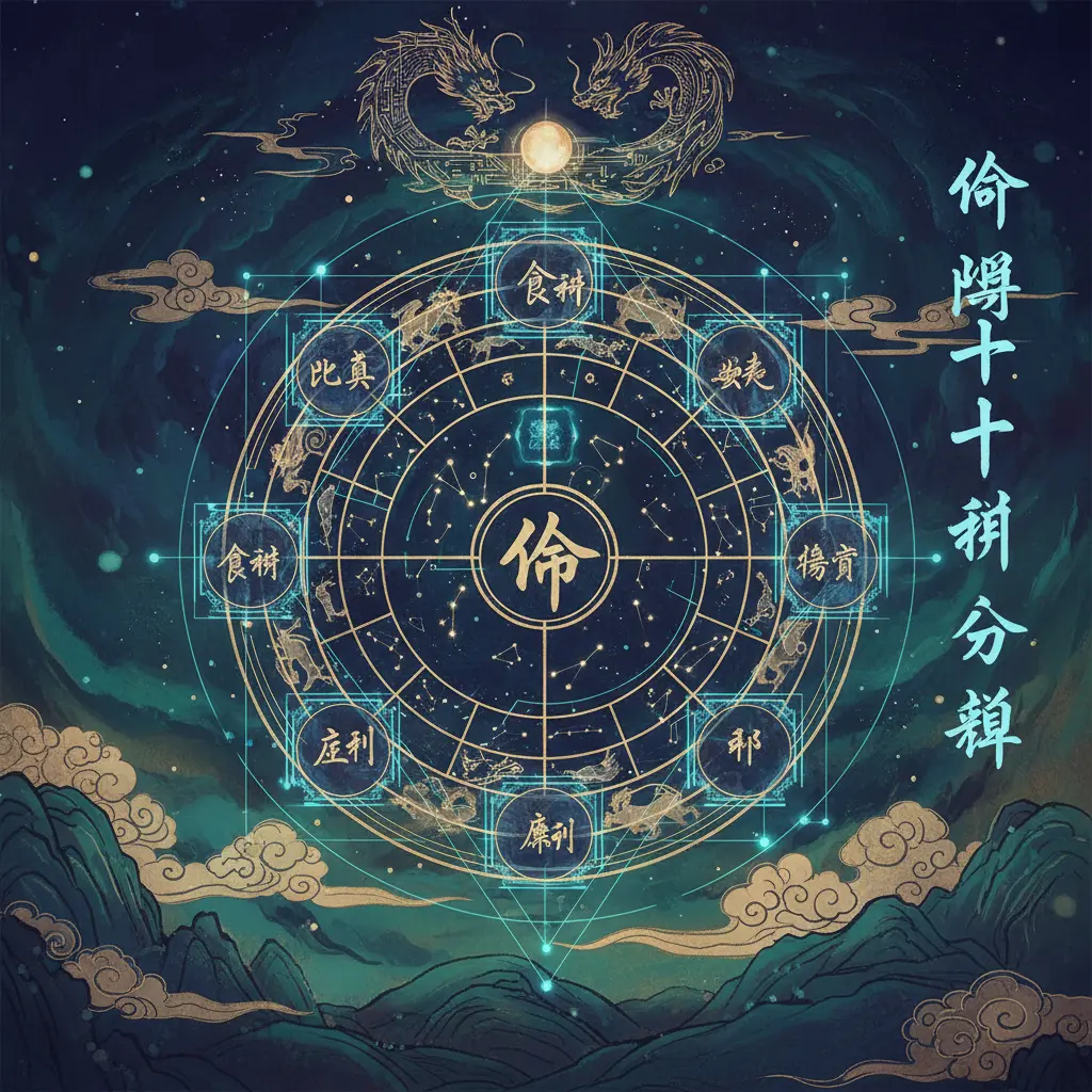 十神分類 - 命盤