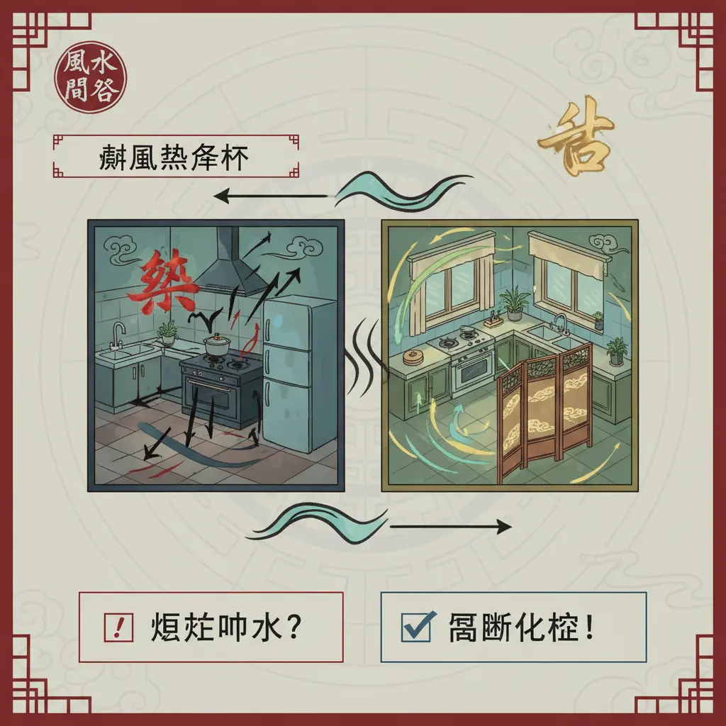 風水問答 - 廚風煞