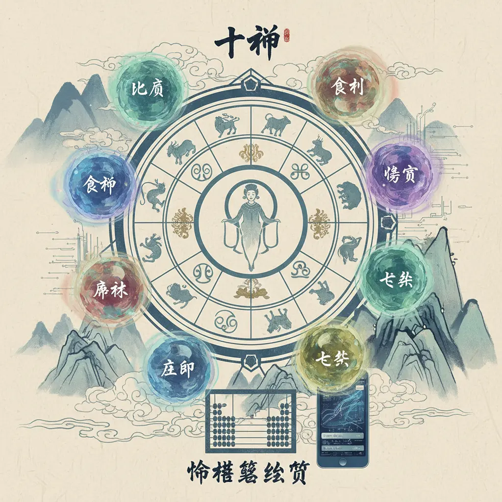 命格怎麼算 - 十神