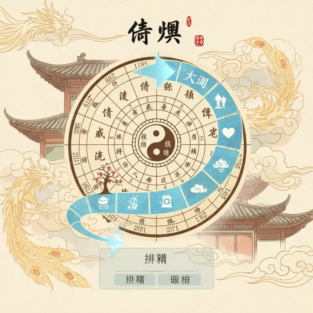 命盤排程 - 大運