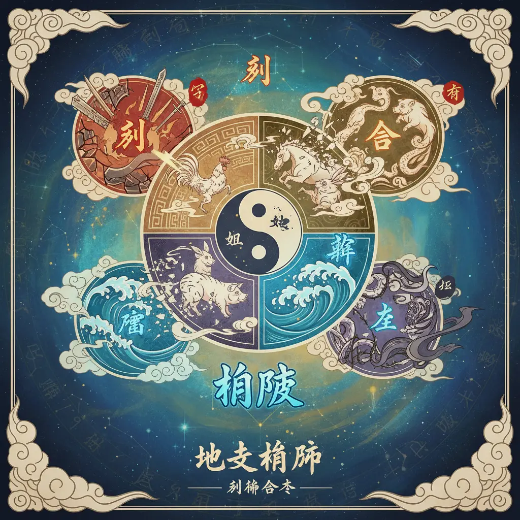 刑衝合害 - 地支相破