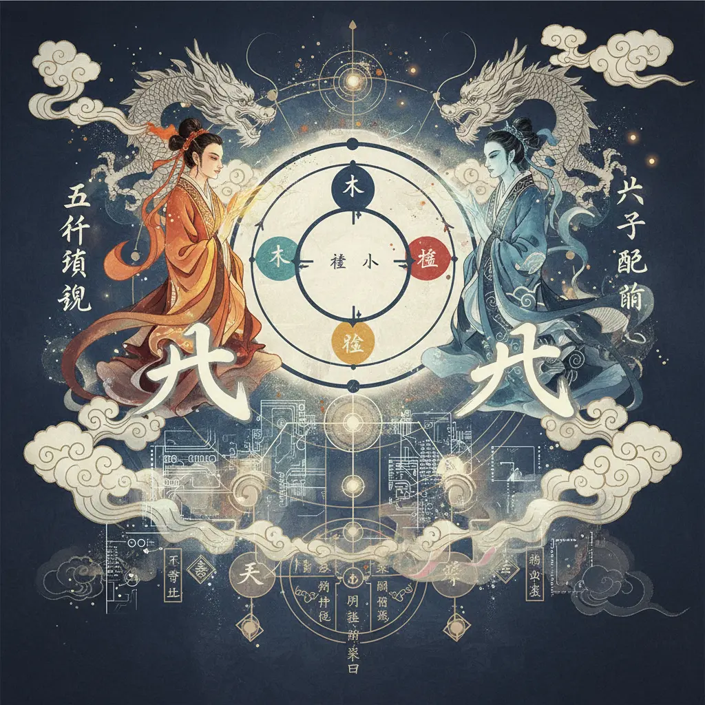 八字配對 - 五行理論