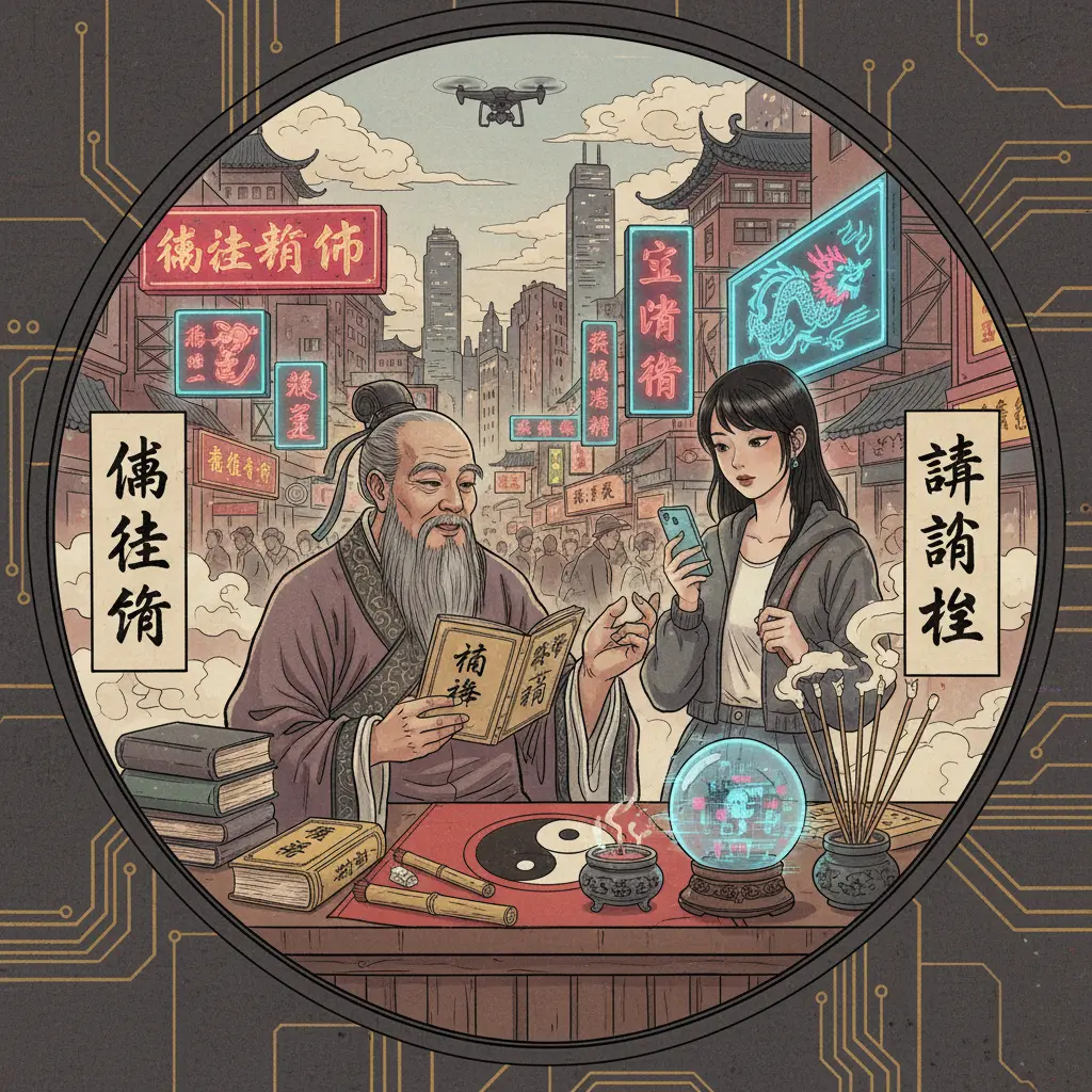 廟街算命 - 睇相