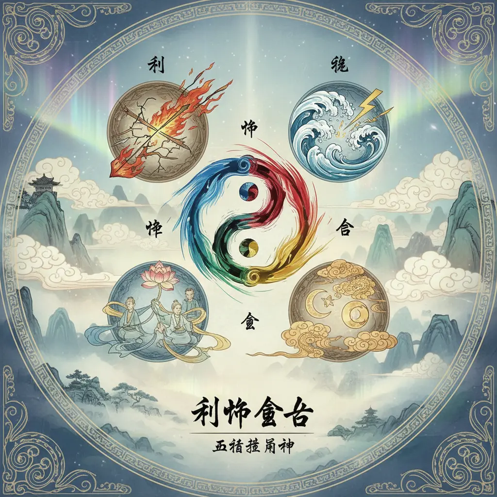 五行喜用神 - 刑沖會合