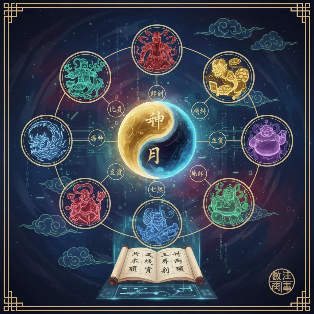 八字計算 - 十神理論