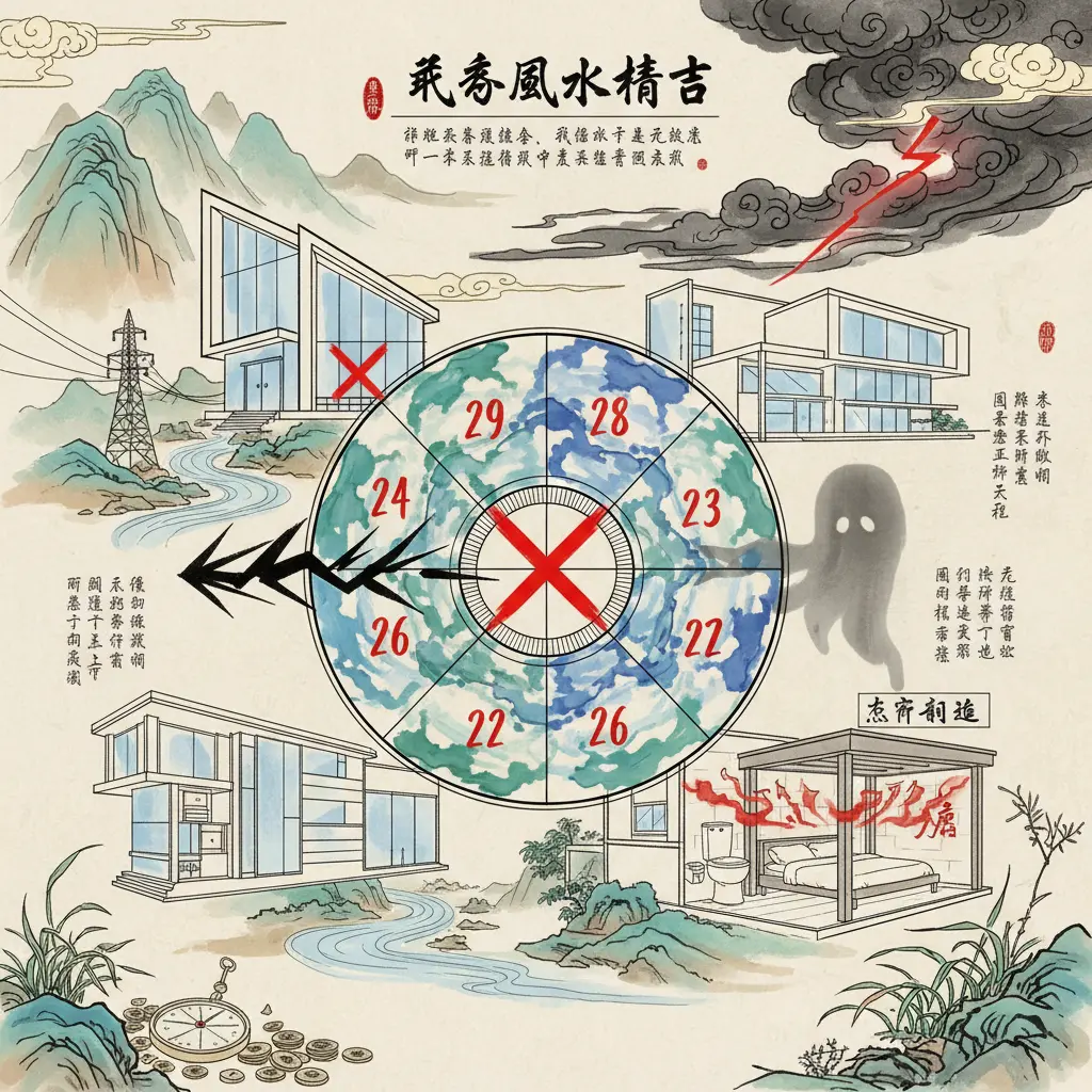 風水禁忌 - 飛星風水