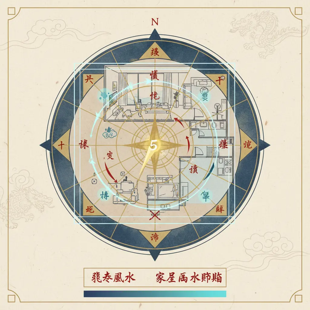 家居風水佈局 - 飛星風水