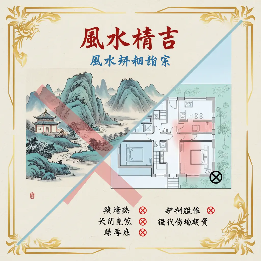 風水規劃 - 風水禁忌