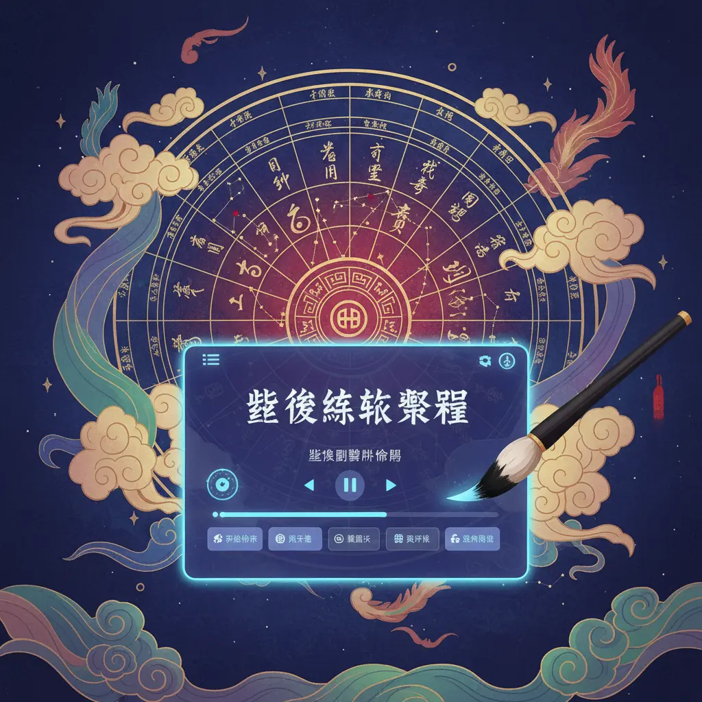 紫微鬥數排命盤 - 紫微線上課程