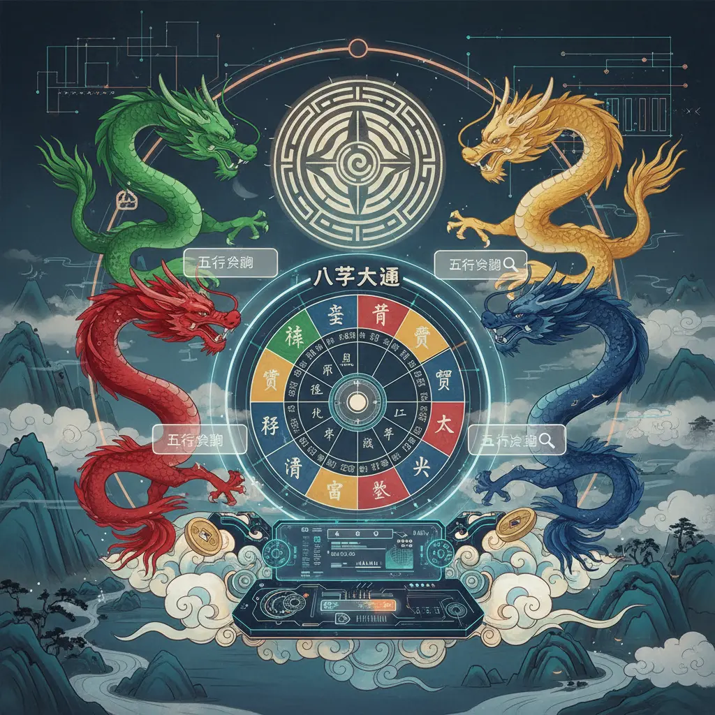 五行查詢 - 八字大運