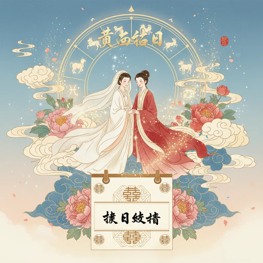 擇日結婚 - 黃道吉日