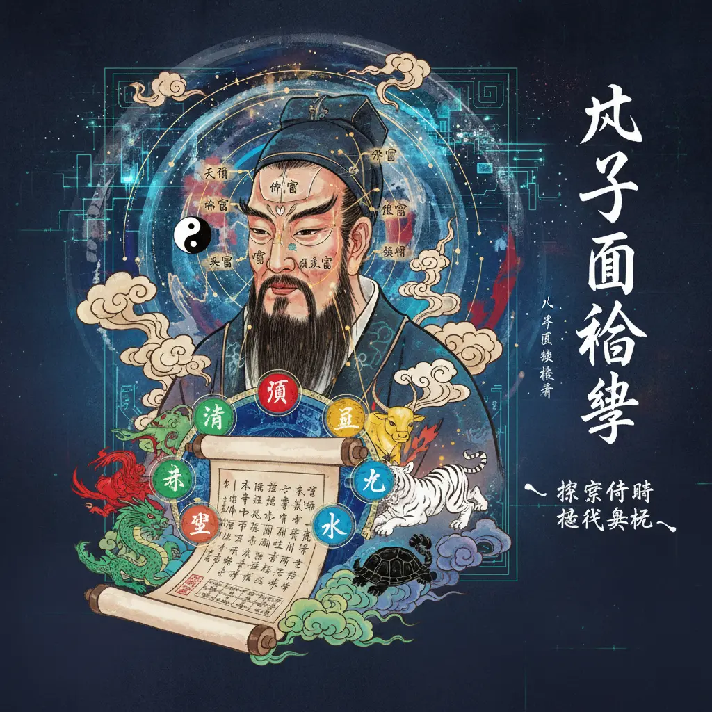 八字命理書籍 - 面相學