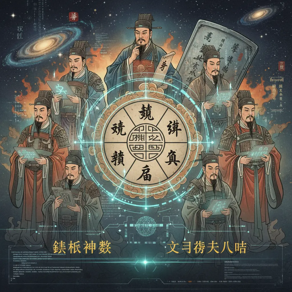 鐵板神數 - 文王後天八卦