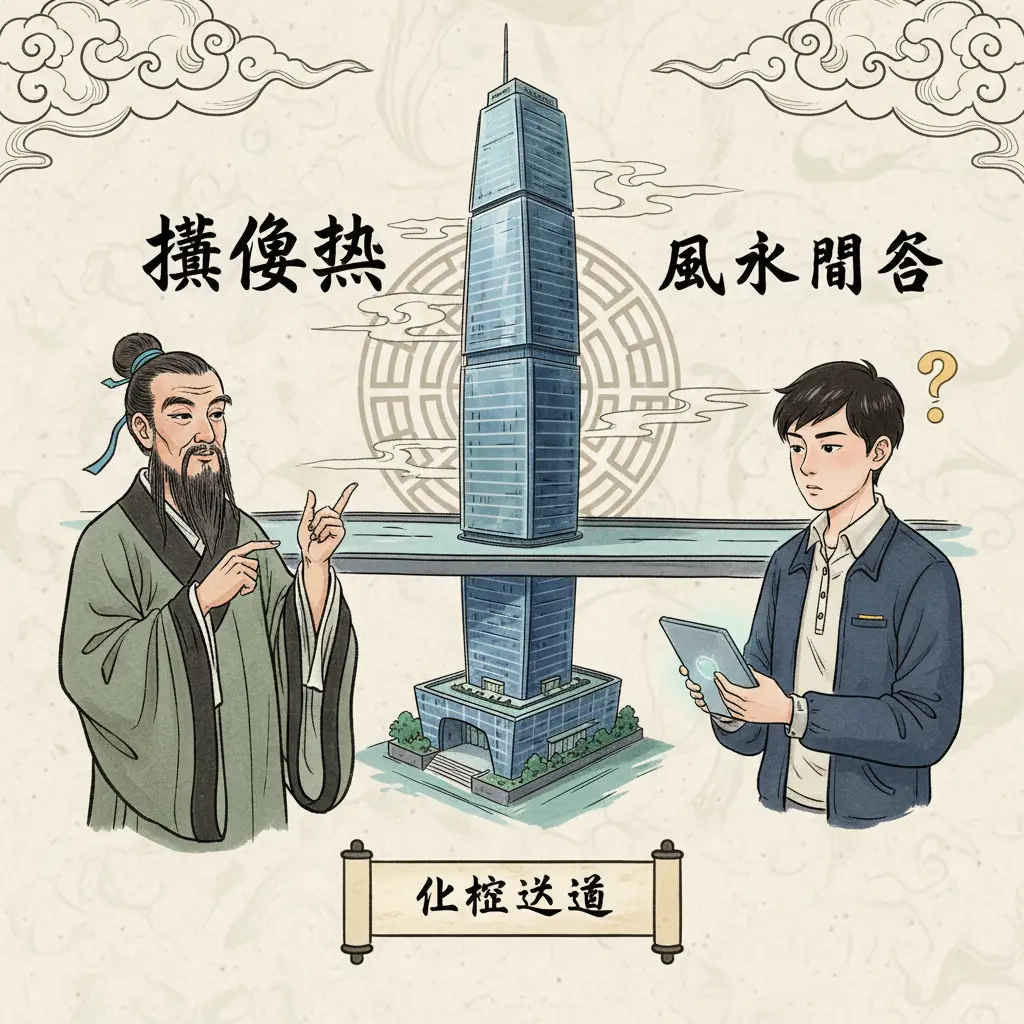 風水問答 - 攔腰煞