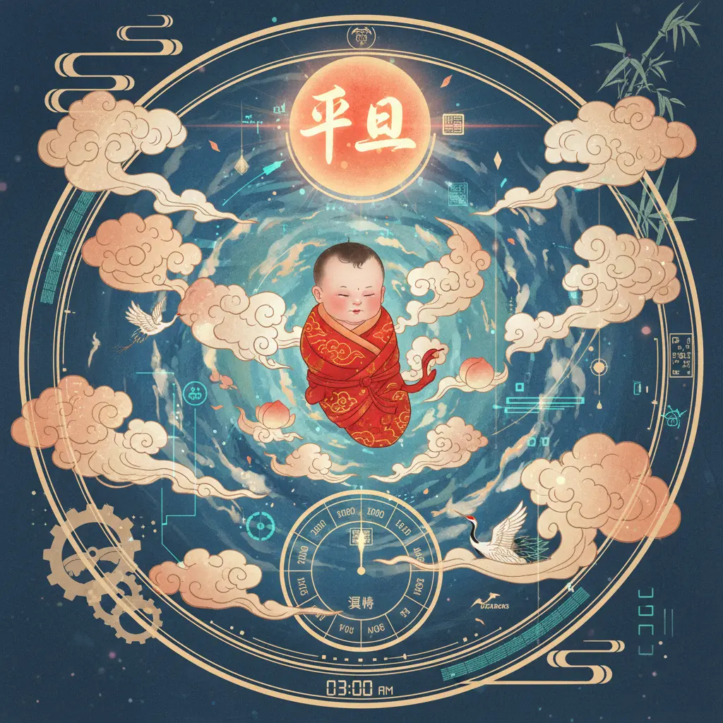 出生時辰 - 平旦