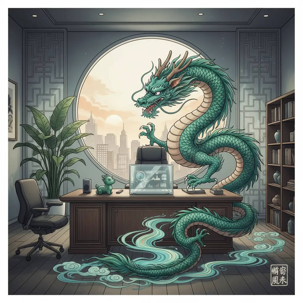 辦公室風水 - 青龍