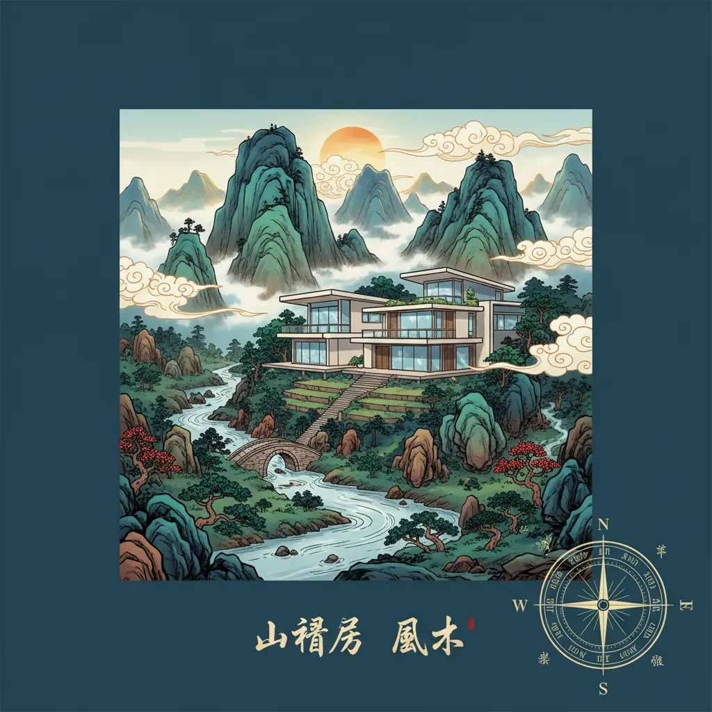 住宅風水 - 山景房