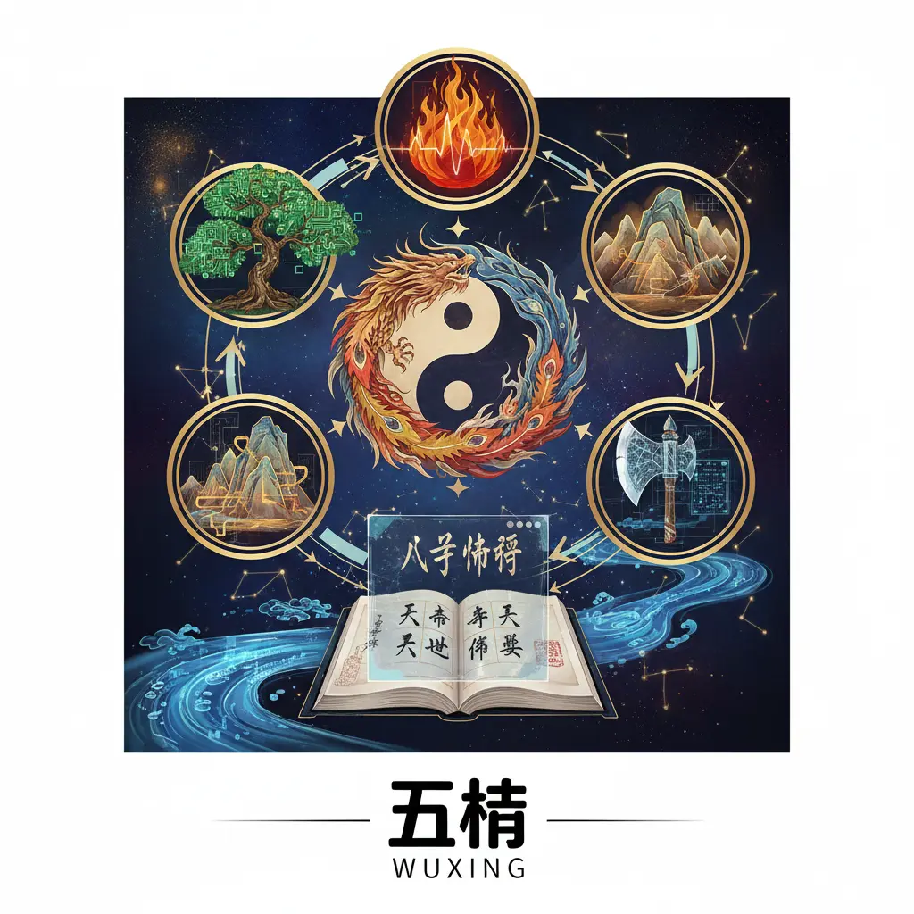 八字命評 - 五行