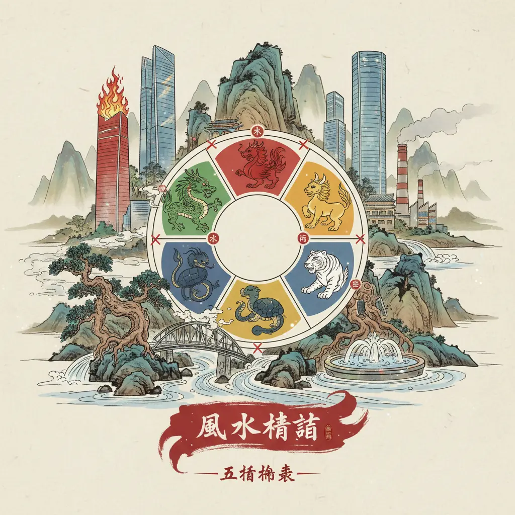 風水禁忌 - 五行