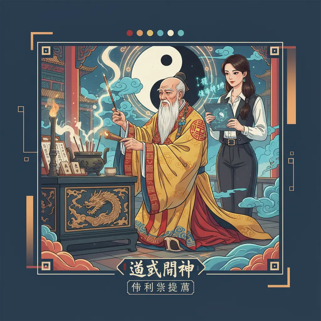 命理師推薦 - 道教問神