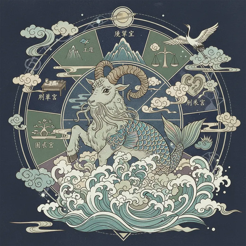 十二宮位 - 摩羯座